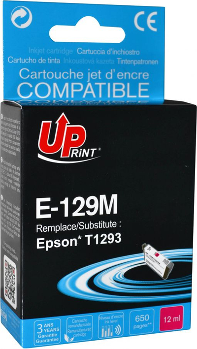 Ngjyrë UPrint Ink E-129M / C13T12934010, T1293, vjollcë