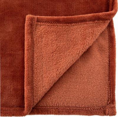 Batanije plush Atmosphera OLLIS, 130 x 180 cm, dimri, terrakota