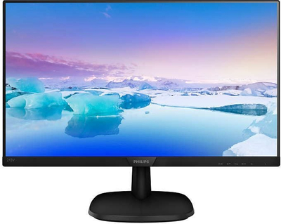Monitor Philips V-line 243V7QDSB/00, 23.8" (41.5cm), Full HD, i zi