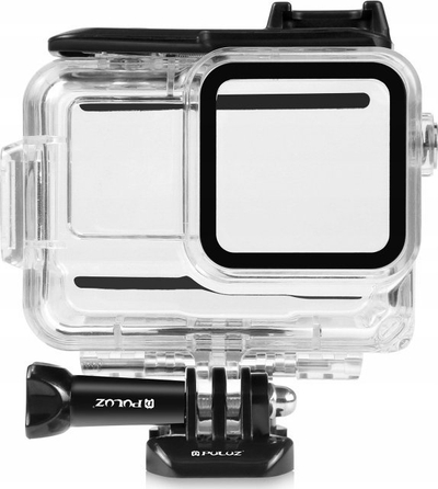 Kuti ujërezistente Puluz PU964T për Insta360 Ace Pro, deri 60 m, montim GoPro, transparente