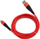 Kabllo USB Vega USB A në microUSB, 3 m, Fast Charging, e kuqe