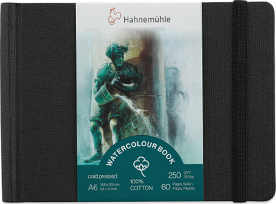 Bllok akvareli Hahnemühle Watercolour Book, 100% pambuk, 250gsm, 30 fletë