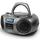 Radio Boombox Portative me Kasetë, Bluetooth dhe AM/FM AIWA BBTC-550MG