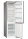 Frigorifer Gorenje NRK6202ES4, kombinim frigorifer ngrirës, NoFrost Plus, inoks