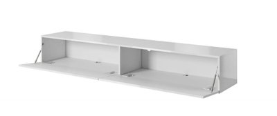 Kredencë TV Cama Meble Slide 200, MDF, 200 cm, e bardhë