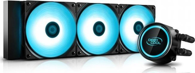 Ftohës me ujë Deepcool Gammaxx L360 (DP-H12RF-GL360V2C), i zi