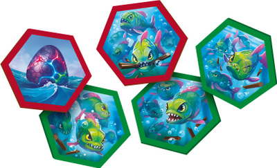 Zgjerim loje tavoline Survive the Island Monsters, 2 deri në 5 lojtarë, mosha 8+
