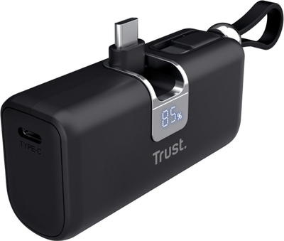 Powerbank Trust Pacto 5000mAh, 20W, USB C, i zi