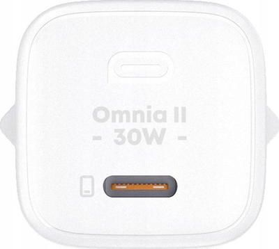 Karikues rrjeti AUKEY PA-B1L Omnia II Mini, USB C, 30W Power Delivery, i bardhë