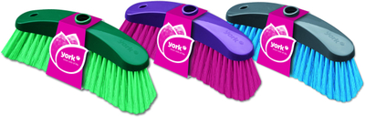 Fshesë dyshemeje Yor.STYLE Broom Mix Style 050100, fibra sintetike, dorezë e gjatë, shumëngjyrëshe