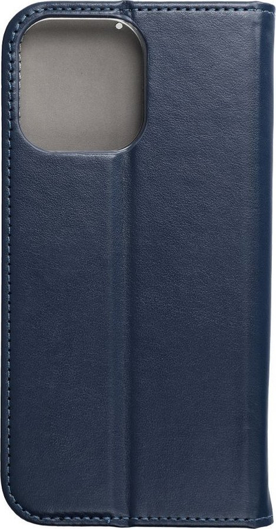 Këllëf portofol Smart Magneto për iPhone 14 Pro Max, me magnet, me mbështetëse, blu navy