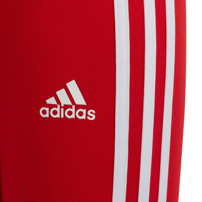 Детски хеланки Adidas Essentials 3 Stripes Jr HF1898, еластичен памук, црни