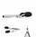 Pinca kuzhine Dreamfarm Clongs, me sistem click-lock, inox, gri