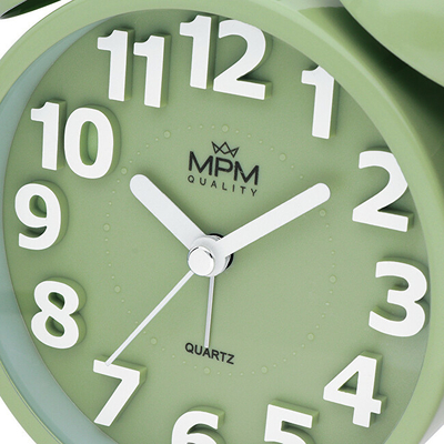 MPM Ретро Будилник C01.4056.45, Зелен