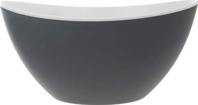 Enë kuzhine plastike Aura Large, 26 cm, 3.5 L, gri me të bardhë