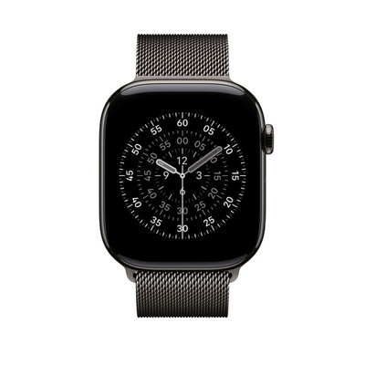 Apple Watch 46mm Loop, Slate Milanese Loop, M/L