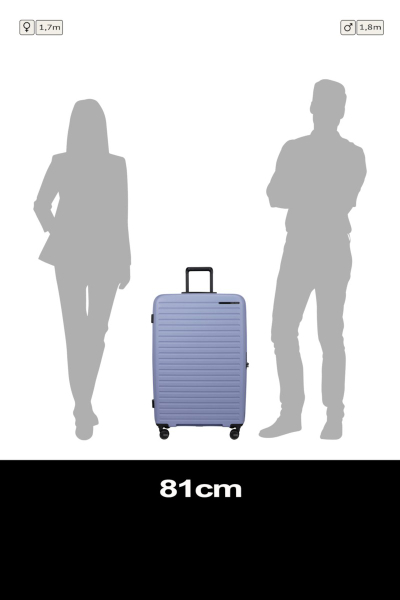 Valixhe Me 4 Rrota Samsonite Restackd 81/30 Cm, E Zgjerueshme Ngjyrë Lavender