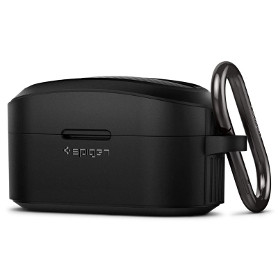 Mbështjellëse për Sony WF-1000XM4 Spigen Rugged Armor, e zezë