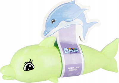Lodër sensorike MEGA CREATIVE Lighting Sensory Tube Dolphin 523941, 12cm, me dritë, shumëngjyrëshe