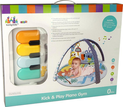 Set loje edukative Import Leantoys me Koala dhe piano, 55cmx68cmx8cm