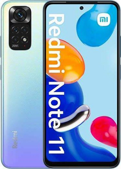 Celular Xiaomi Redmi Note 11 (37807), 6.43'' FHD, 4GB RAM, 64 GB, Dual SIM, i kaltër 