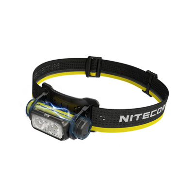 Fener kokë Nitecore NU40, USB-C i rikarikueshëm, i zi