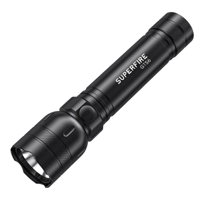 Elektrik dore Superfire GTS6, 360lm, USB C, i zi