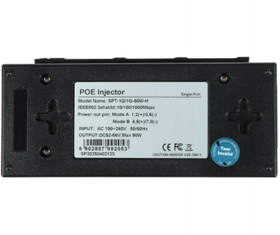 Furnizues PoE SPT-1G/1G-90W-H, 90W, 1G, i zi