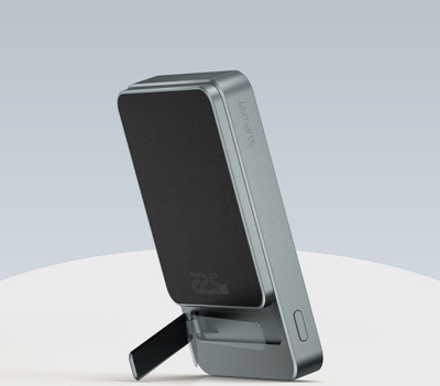 Надворешна батерија 4smarts Wireless OneStyle, 5000mAh, MagSafe, црна