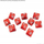 Pako zare Asmodee Marvel Crisis Protocol Dice Pack, 10 zare, 8 faqe, me ngjyra nga të gjitha llojet