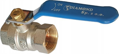Valvul sferike Hidrosan BALL VALVE, 1\", dorezë alumini blu