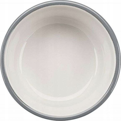 Pjatë qeramike për qen Trixie Heavy, 1.6L, antirrëshqitëse, gri