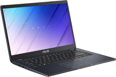 Laptop ASUS E410, 14", Intel Celeron N4020, 4GB RAM, 64GB eMMC, црн