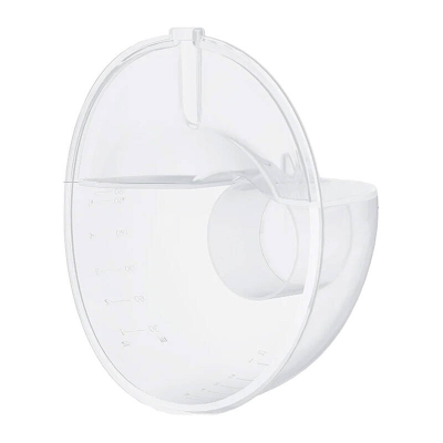 Enë grumbullimi qumështi Momcozy M5, pa BPA, transparente