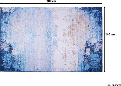 Tapet INEGOL, 140 x 200 cm, model abstrakt, blu