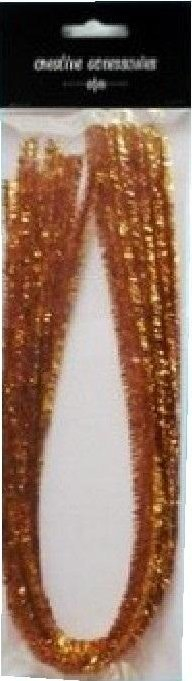Tela dekorativë chenille Galeria Hobby, 9 mm, 50 cm, ari, 10 copë