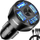 Karikues makine Xtrobb 4x USB, Quick Charge 3.0, me kabllo 3 në 1, i zi