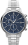 Orë për meshkuj Timex Chicago TW2W67900BR, e argjendtë/kaltër