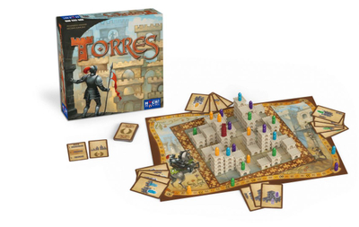 Lojë tavoline Huch Torres, strategjike, 2–4 lojtarë, shumëngjyrëshe