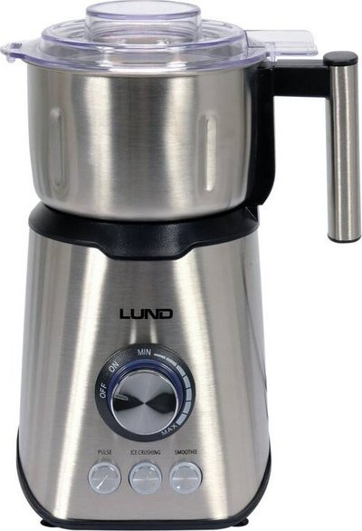 Blender me gotë Lund 67707, 1200W, 3 në 1, i zi inox