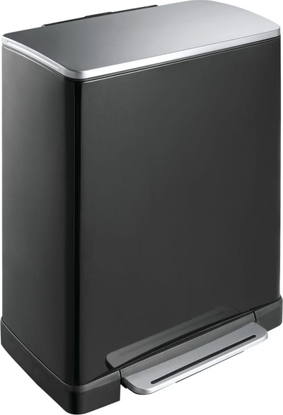 Kosh plehrash me pedale, 50L, çelik inox, i zi