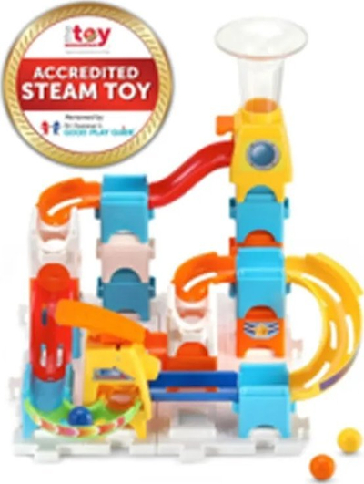 Lojë ndërtimi VTech Marble Rush Discovery Set XS 100, 30 pjesë, shumëngjyrësh