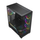 Kuti PC MODECOM Volcano Stellar Plus ARGB, mid tower, 8 ftohës 120mm, e zezë