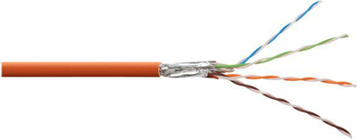 Инсталациски кабел за мрежа Дигитус DK-1743-VH-5, CAT7 S-FTP, 500m, портокалов