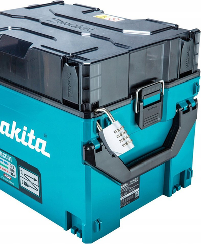 Karikues baterish Makita BCC01, 8 porta, XGT 40V dhe LXT 18V, Makpac