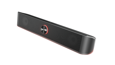 Kaltopër kompjuteri Trust GXT619 Thorne, soundbar stereo, ndriçim RGB LED, i zi