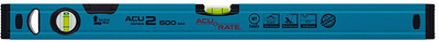 Nivel uji MyTools ACU2, alumin, 40 cm, blu