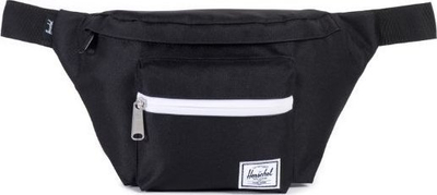 Çantë beli Herschel Seventeen 10017-00001, poliester, e zezë