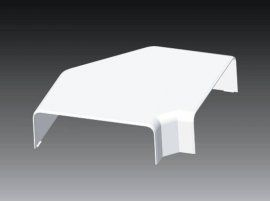 Pjesë këndore për kanale kabllosh KOPOS 8573_HB, 179x61mm, e bardhë