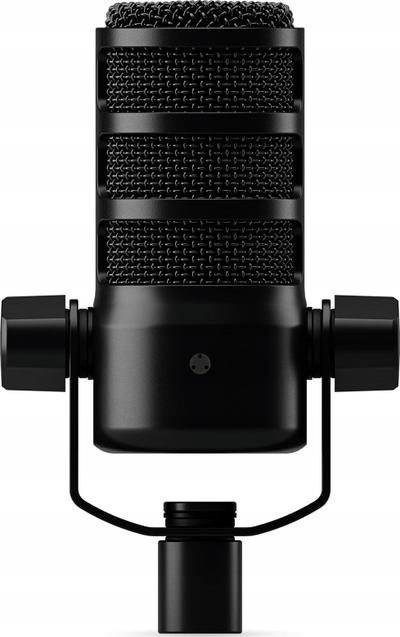 Mikrofon dinamik RODE PodMic USB, USB dhe XLR, për podcast, i zi